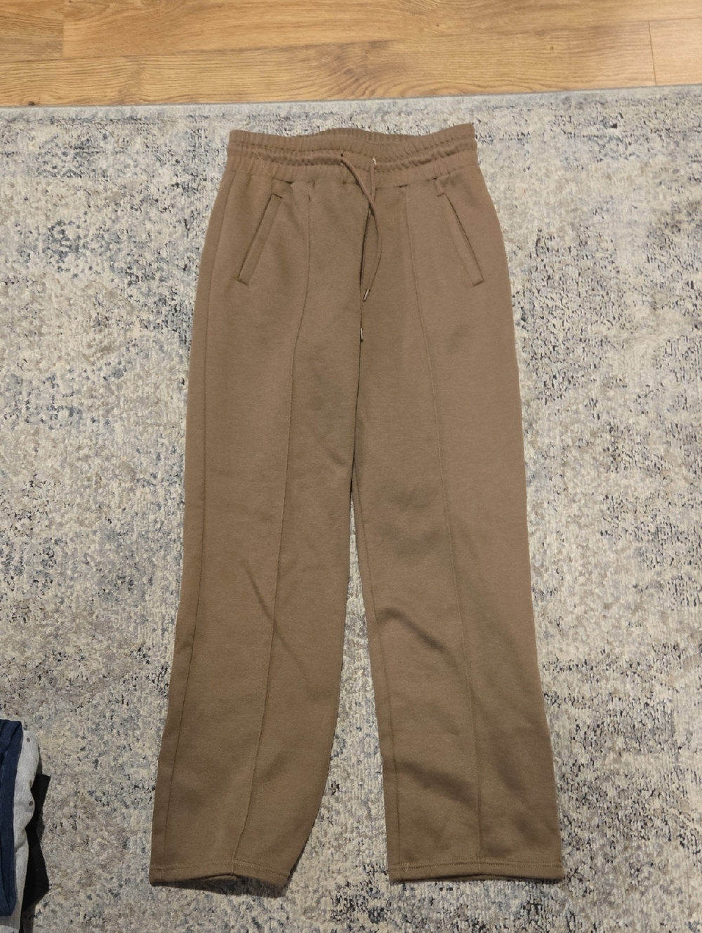 Vero Moda Womens Taupe Brown Drawstring Joggers/sweats